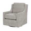 Madison Park Harris Swivel Chair, Cream MP103-0240
